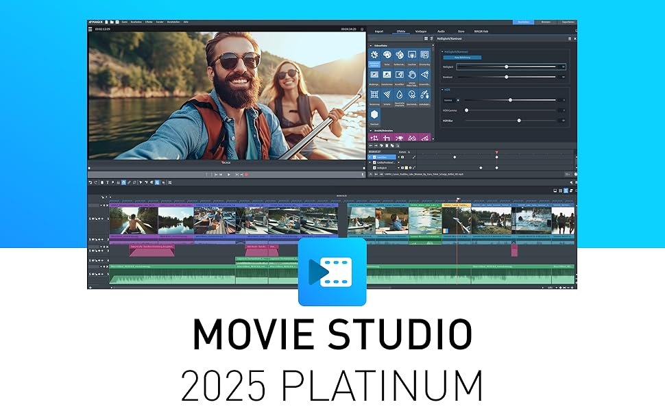 Magix Movie Studio 2025 Platinum For Windows V24.0.1.227 Best Video Editor For Beginners Magix Movie Studio 2025 Platinum Full Version