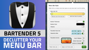 Bartender 5 For Mac V5.0.43 Best Menu Bar Organizer And Managment App For Macos X