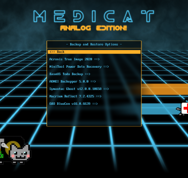 Medicat Installer Backup And Restore Options