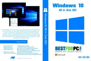 Windows 10 Aio Final 22H2.5737 16In1 (X86/X64) Activated Bootable Iso File Setup