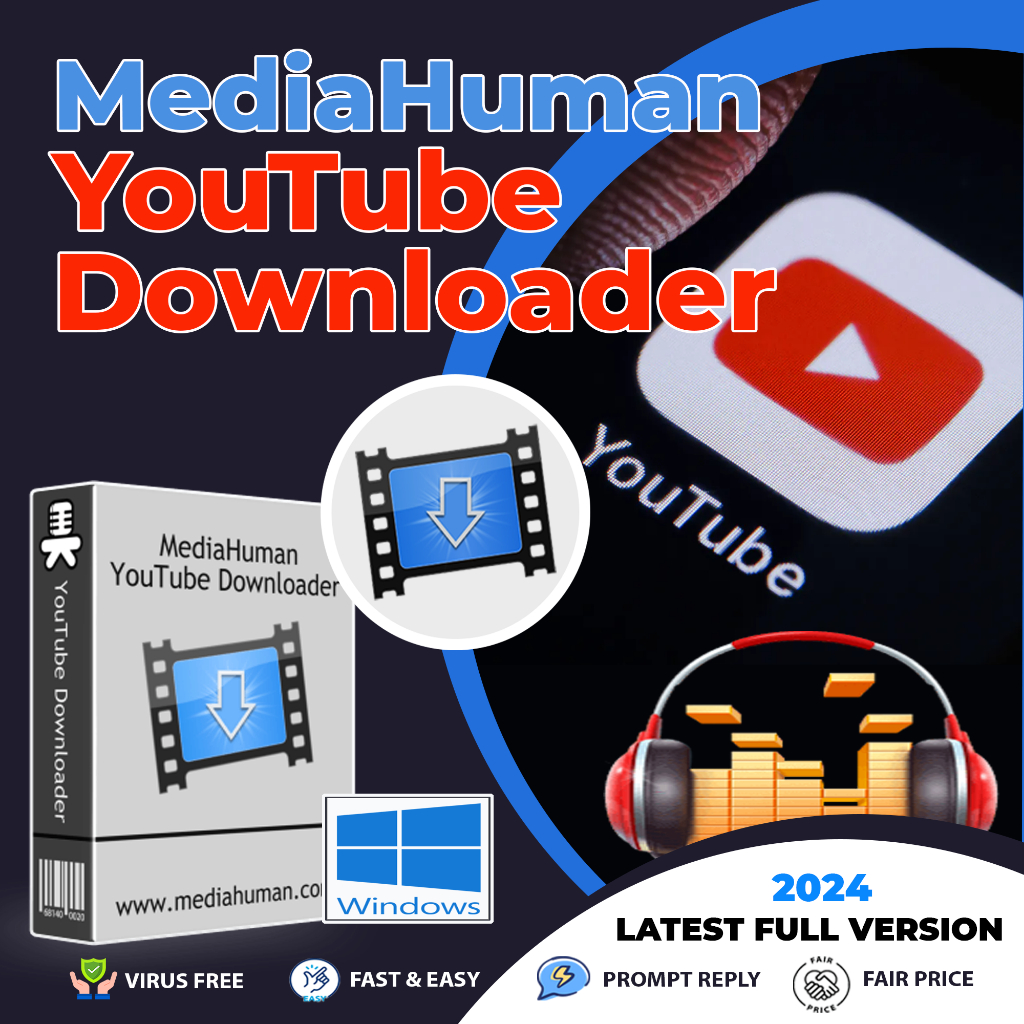 Mediahuman Youtube Downloader V3.9.9.99 Best Youtube Videos Downloader And Converter Software Mediahuman Youtube Downloader 2025 Full Version