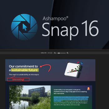 Ashampoo Snap 16 Full Version