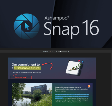 Ashampoo Snap 16 Full Version