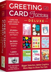 Greeting Card Factory Deluxe 2025 V11.0.0.8 Greeting Card Maker Software For Windows