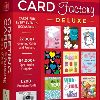 Greeting Card Factory Deluxe Softtware