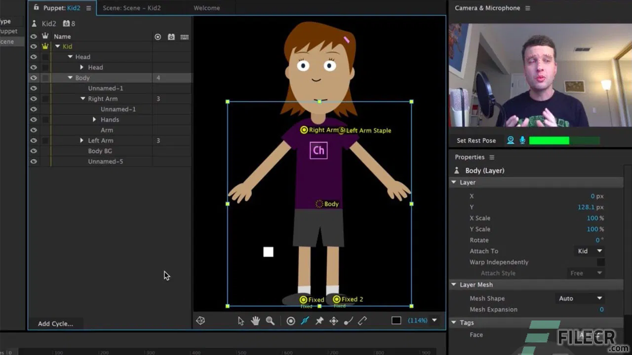 Adobe Character Animator 2023 For Windows V23.6.0.58 Best Motion Capture Animation Software Free Download Adobe Character Animator 2023 Full Version