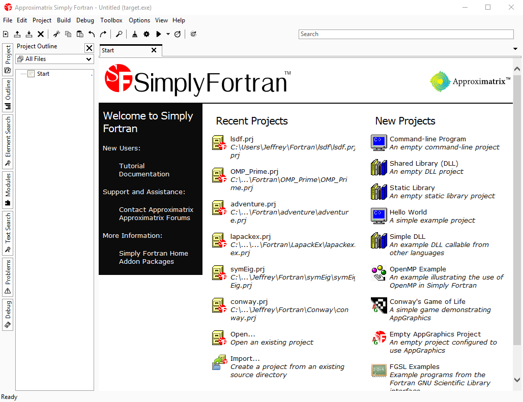 Approximatrix Simply Fortran V3.39.4385 Incl Patch Best Fortran Programming Software Full Version Approximatrix Simply Fortran Free Download