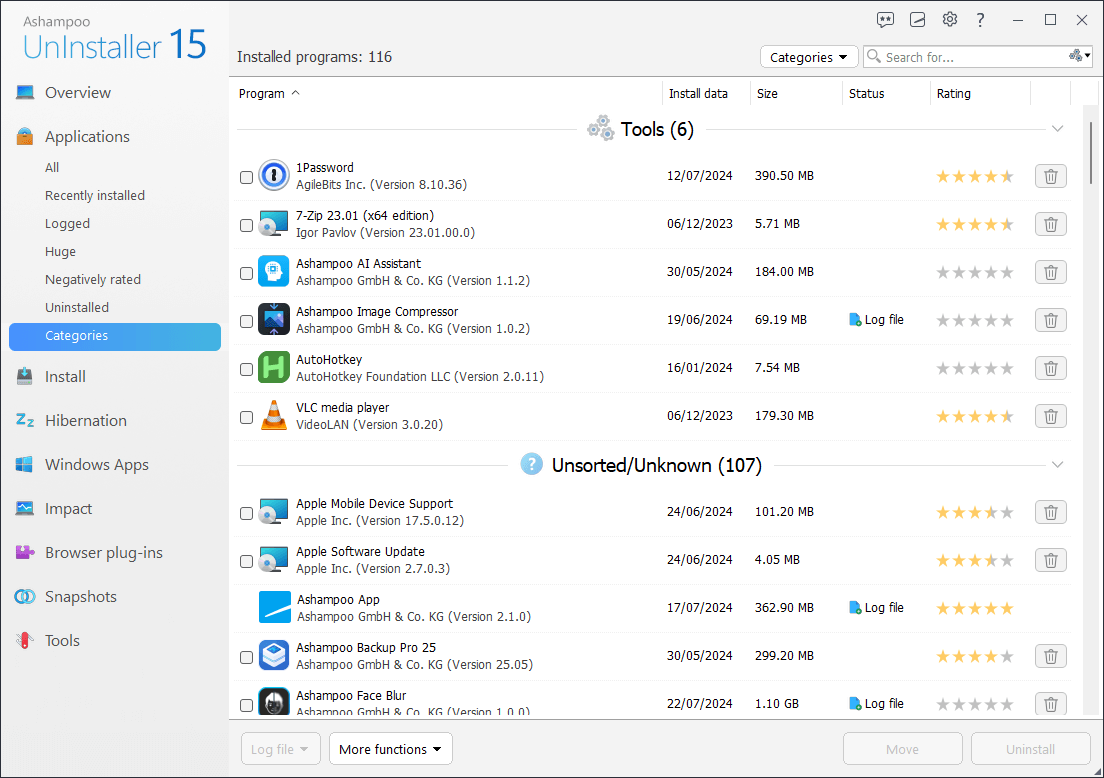 Ashampoo Uninstaller 15 Crack V15.00.22 Best Windows Program Uninstaller Software Ashampoo Uninstaller 15 For Windows