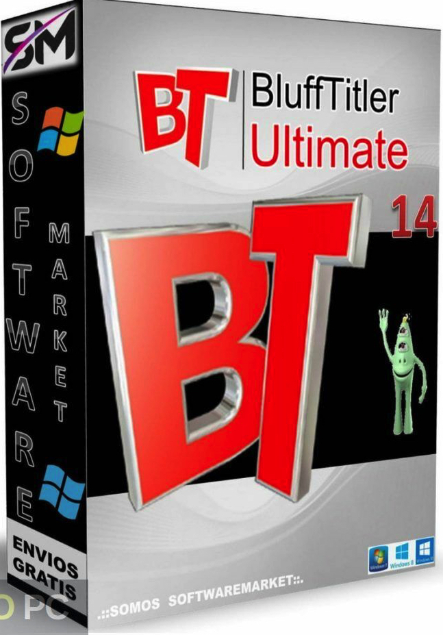 Blufftitler Ultimate / Pro For Windows V16.7.6 Best 3D Intro Video Maker App For Windows Blufftitler Ultimate Pro Software Full Version