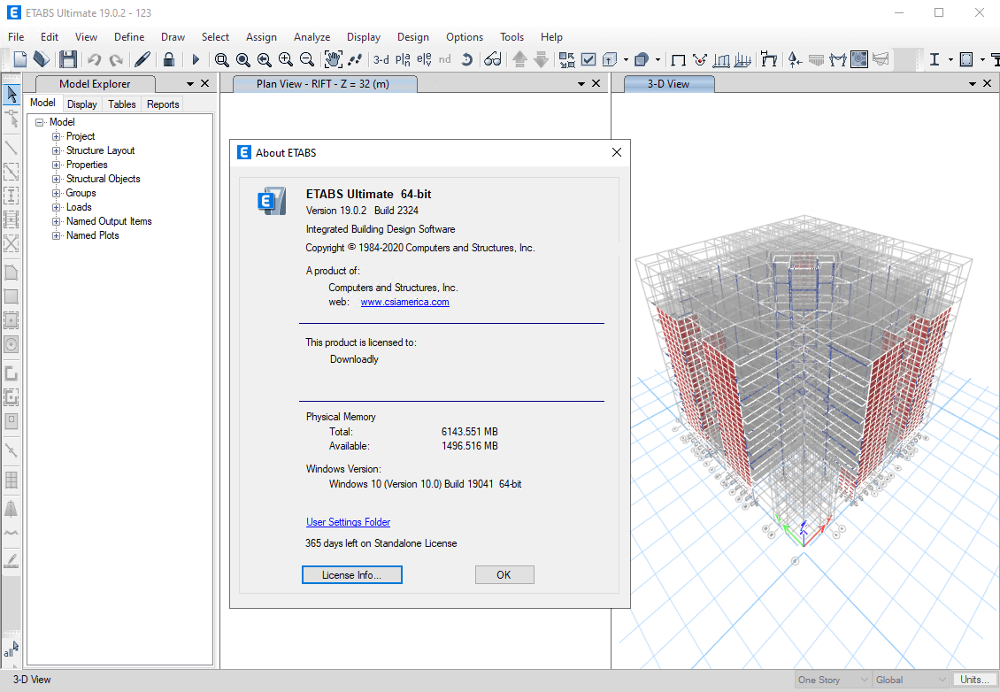 Csi Etabs Ultimate 18 For Windows V18.1.1 Structural Analysis And Design Of Buildings Software Csi Etabs Ultimate 2018 For Windows Free Download Full Version