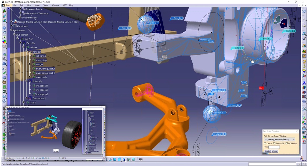 Catia For Windows 2009 V6.0 Best 3D Modeling Software / 3D Design Software Catia 2009 For Windows Full Version