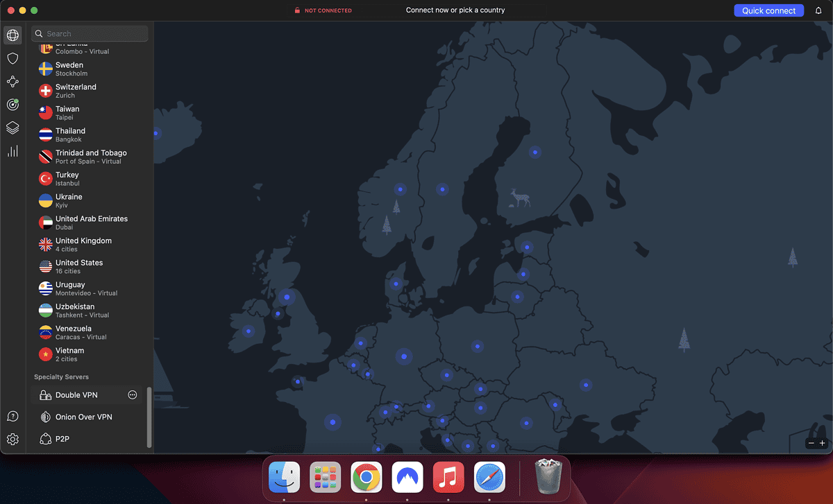 Connect To Nord Vpn Mac Double Vpn