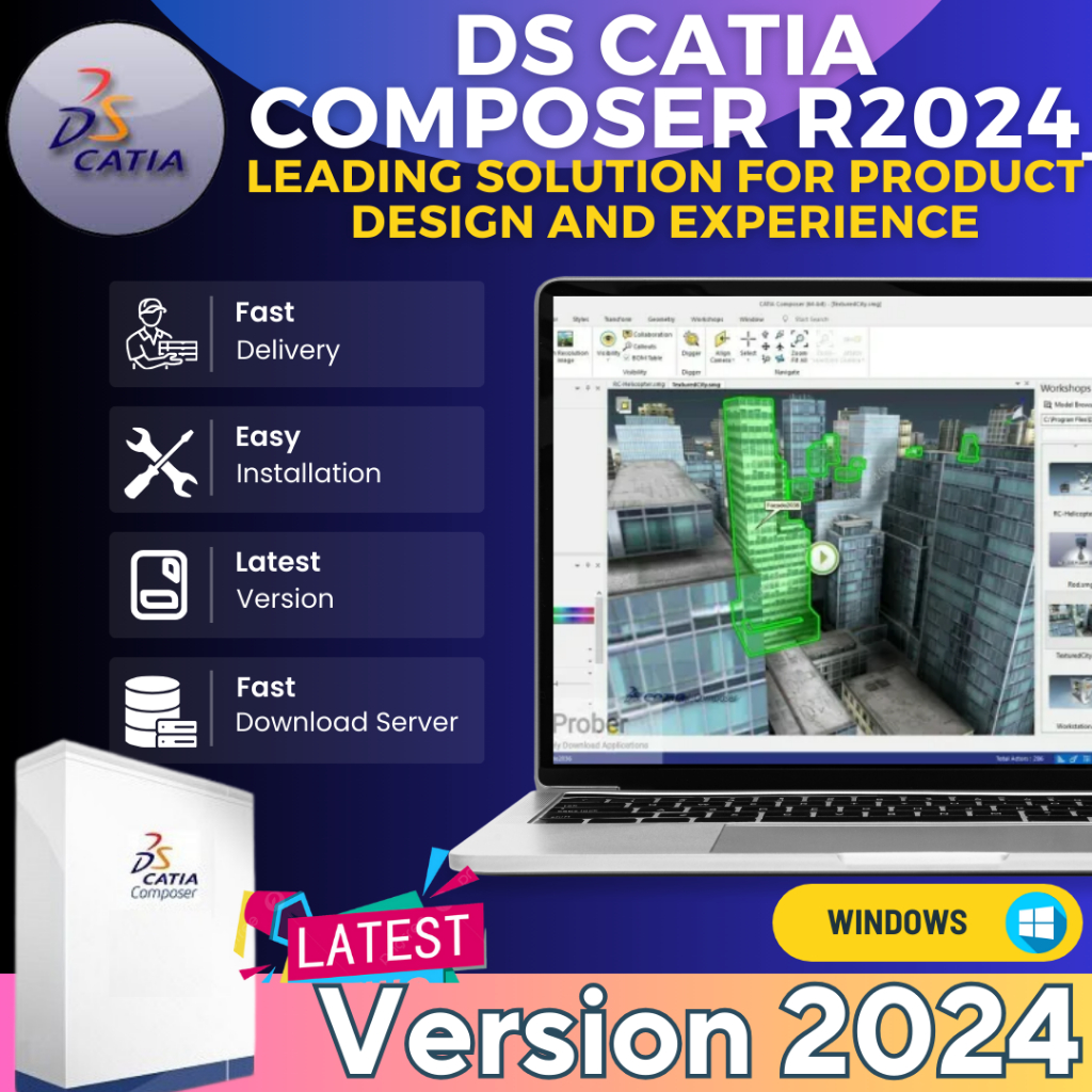 Ds Catia Composer R2024 Full Version