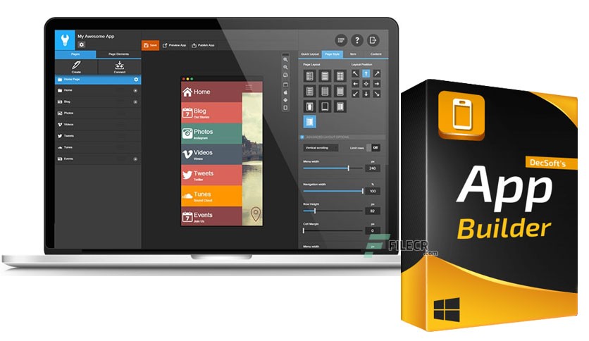 Decsoft App Builder 2025 For Windows V2025.6 Advanced Apps Builder For Web Browser Software App Builder 2025 Full Version