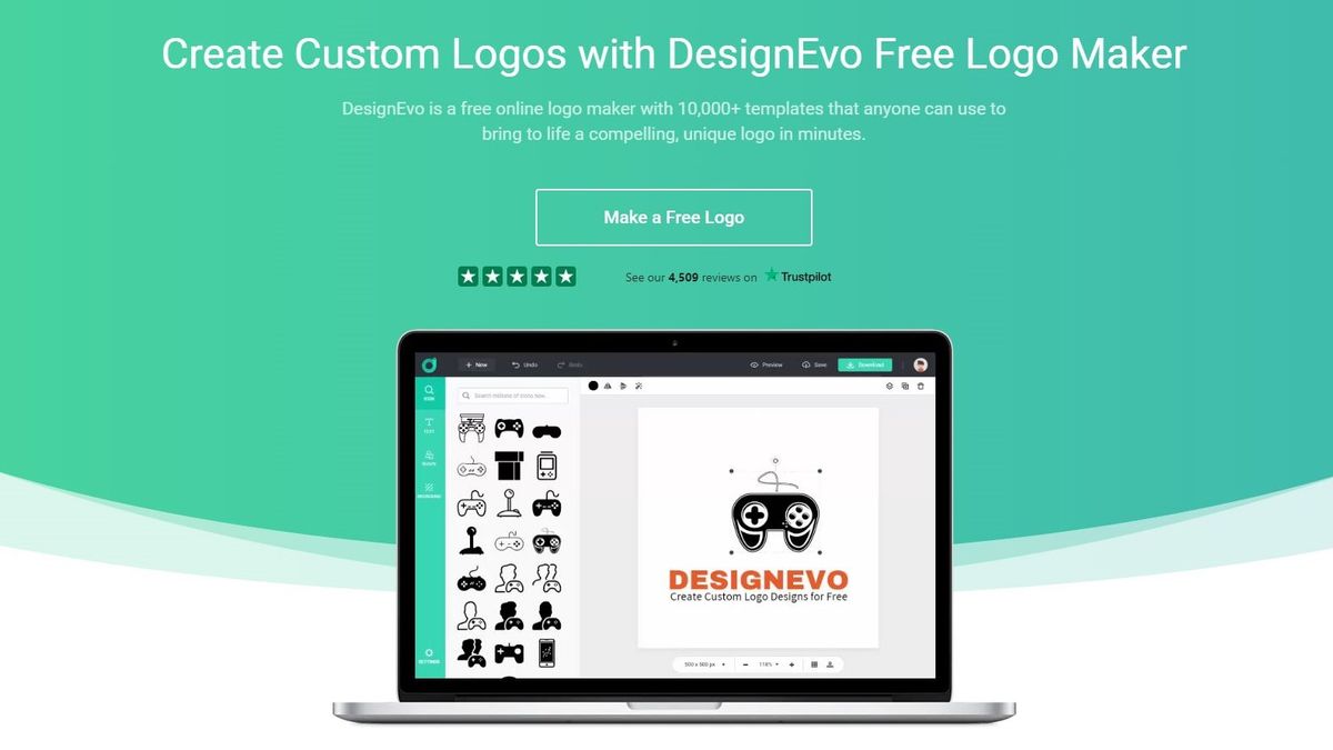Designevo Free Logo Maker 2025 Best Custom Logos Creator Online Website Designevo Free Logo Maker Full Version