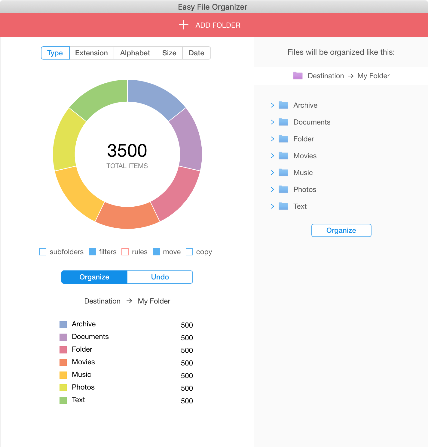 Easy File Organizer Premium Full Version