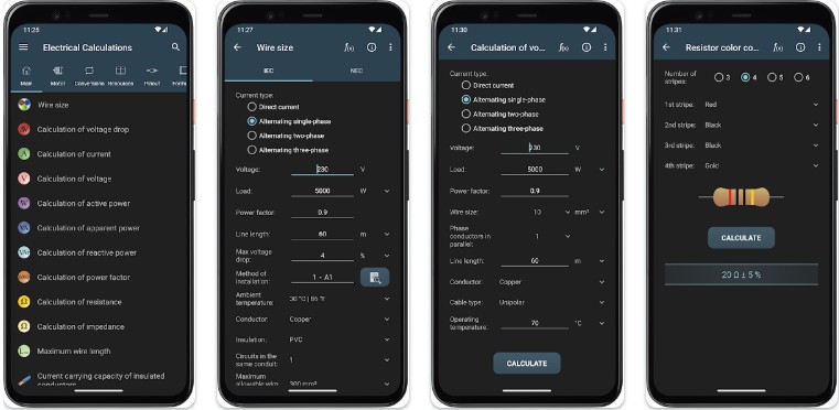 Electrical Calculations Premium Mod Apk