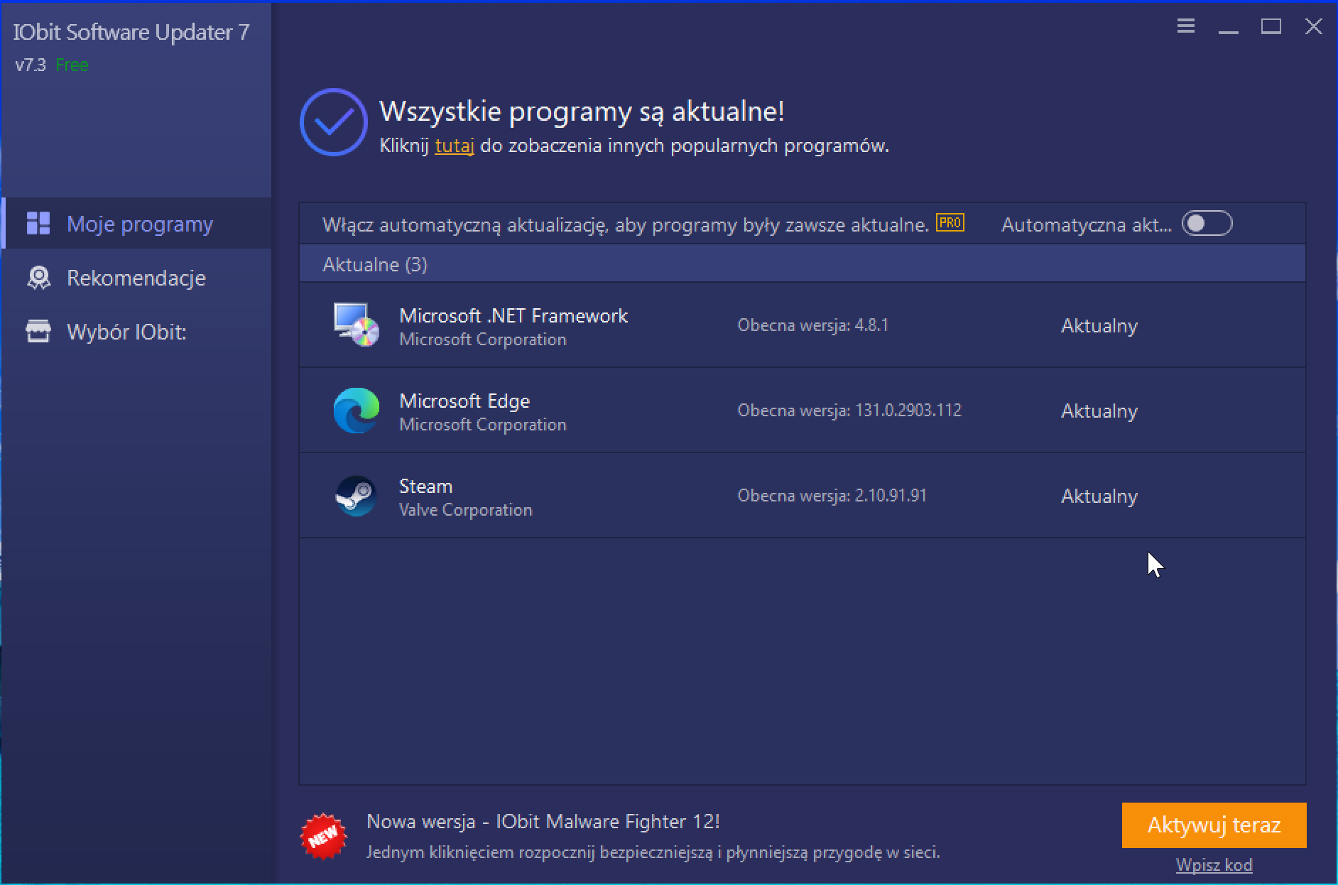 Iobit Software Updater Pro Iobit Software Updater Pro 7 For Windows