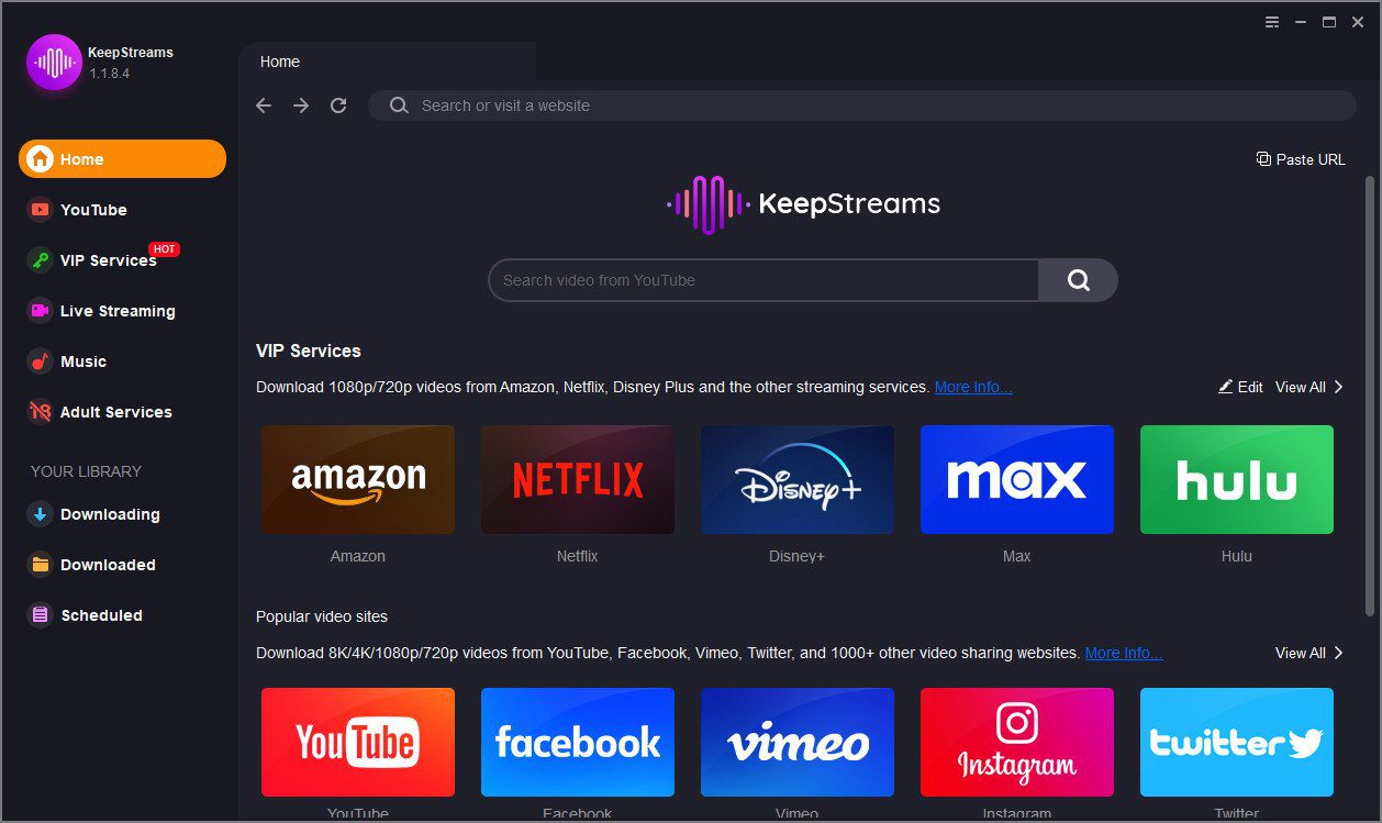 Keepstreams One For Windows V1.2.6.0 (X64) Streamline Your Video Downloads With Keepstreams One Download Keepstreams One Full Version Free Download