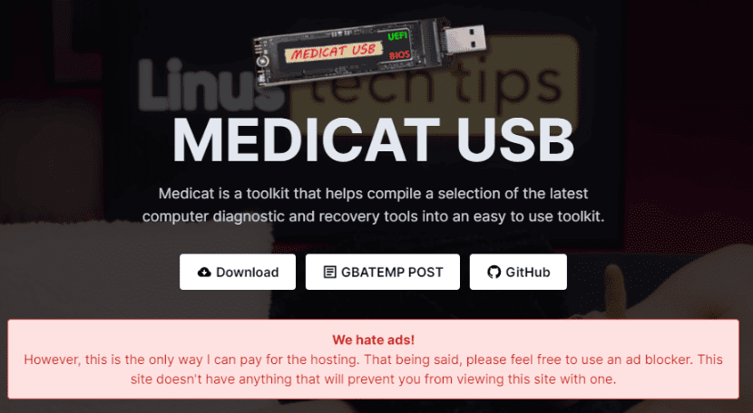 Medicat Installer Crack V21.12.7 Computer Diagnostic And Recovery Toolkit Usb Installer For Pc Repair Softwares A Screen Shot Of The Medicat Usb Installer, A Versatile Tool For Computer Diagnostics And Repair.