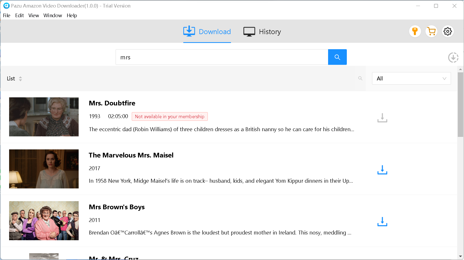 Pazu Amazon Video Downloader For Windows
