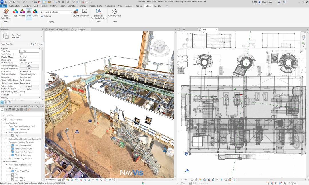 Qbitec For Revit V1.1.1 Best Revit Reality Capture Plugin For 3D Models Qbitec For Revit Full Version Free Download
