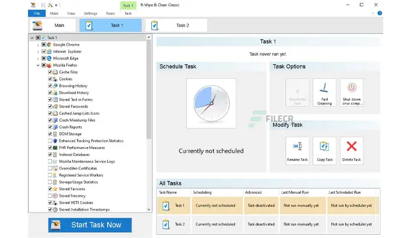 R-Wipe &Amp; Clean For Windows V20.0.2508 Best Disk Cleaning And Internet Privacy Software R-Wipe &Amp; Clean Crack