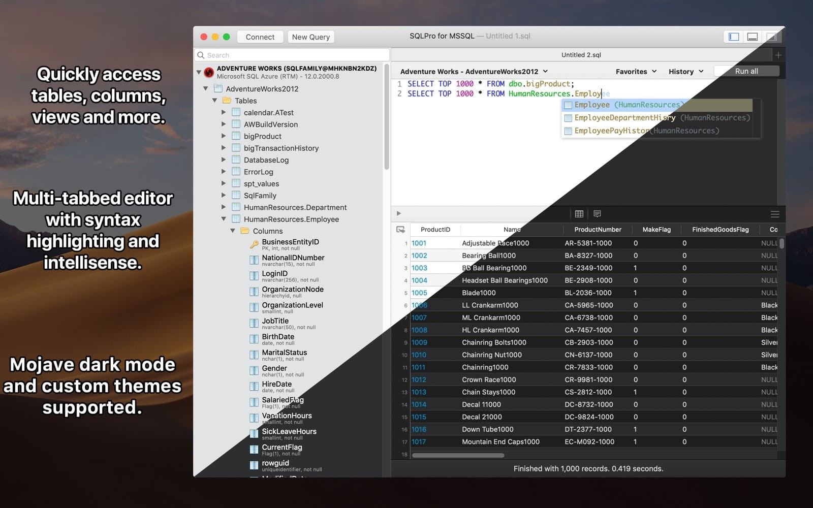 Sqlpro For Mssql Mac V2022.77 A Simple, Powerful Database Manager For Macos And Windows Download Free Sqlpro For Mssql With Activation Code