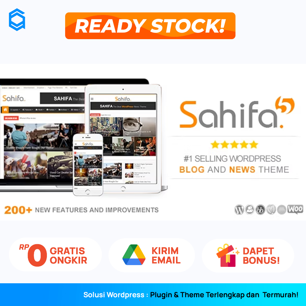 Sahifa Premium Wordpress Theme Full Version