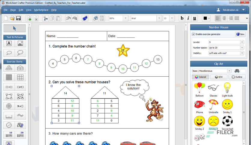 Worksheet Crafter Premium Edition Free Download