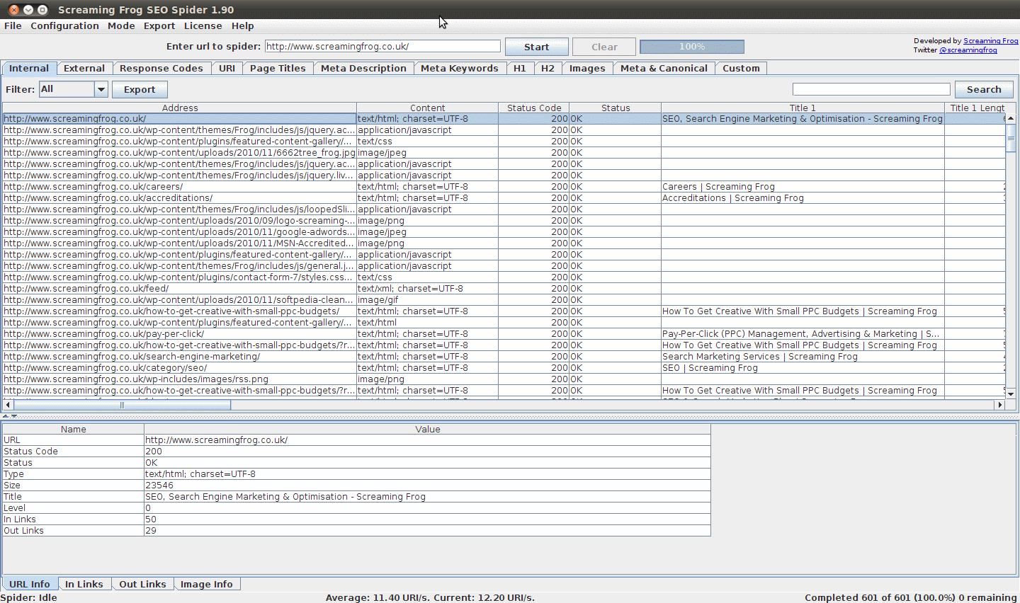 Free Download Screaming Frog Seo Spider Tool Screaming Frog Seo Spider Tool